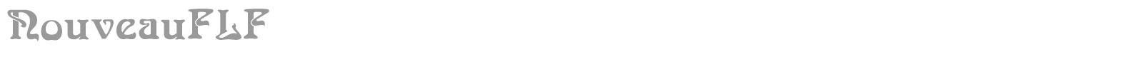 Nouveau font preview