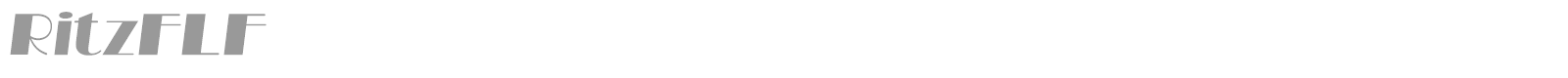 Ritz font preview
