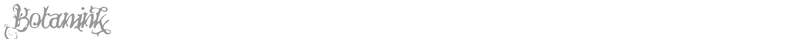 Font Botanink