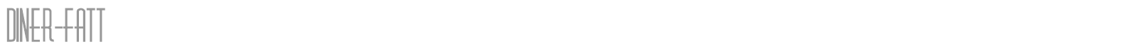 Diner Family font preview