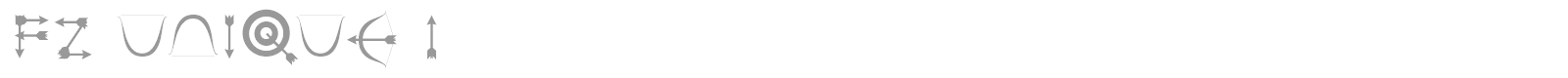 FZ UNIQUE 1 font preview
