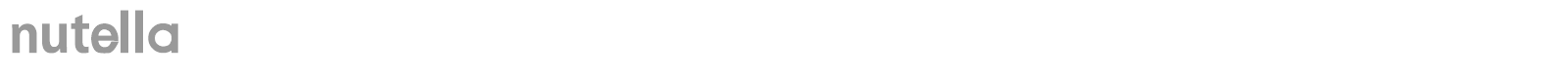 Nutella Bold font preview