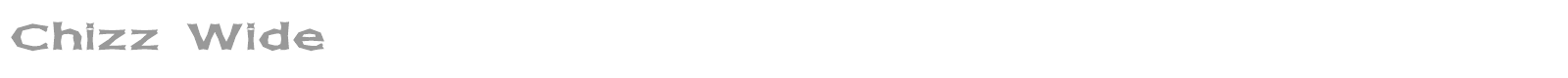 Chizz font preview