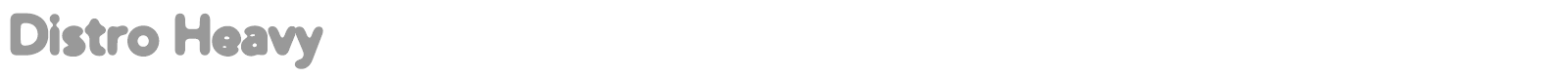 Distro font preview