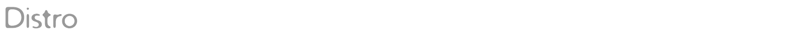 Distro font preview