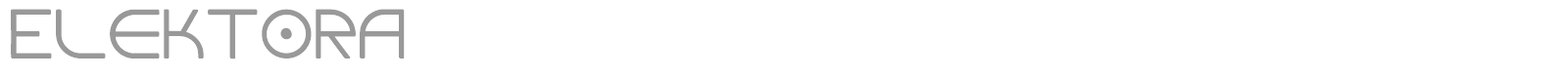 Elektora font preview