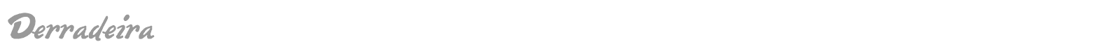 Derradeira font preview