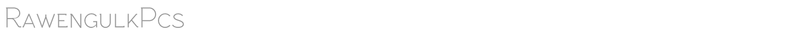 Rawengulk font preview