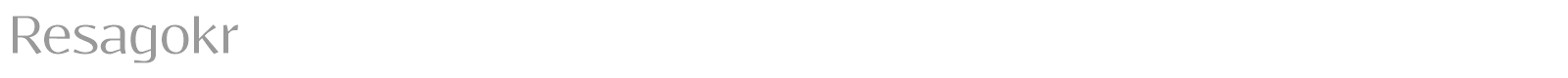 Resagokr font preview