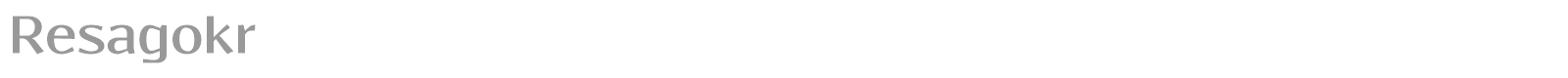 Resagokr font preview