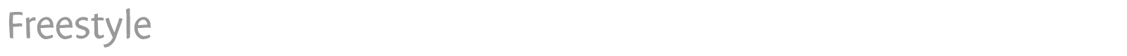 Freestyle font preview