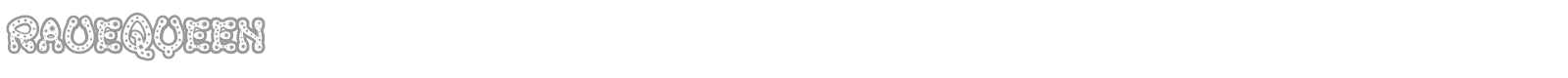 Rave Queen font preview