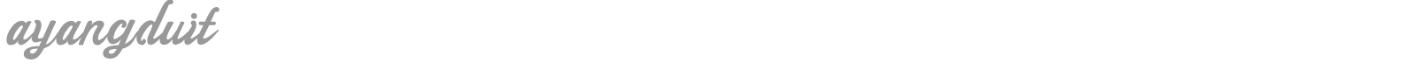 Ayangduit font preview