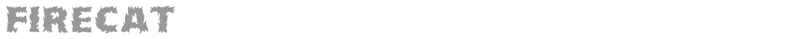 Firecat font preview