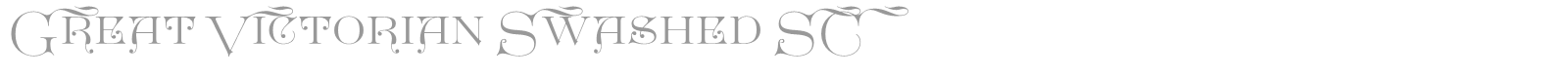 Great Victorian font preview