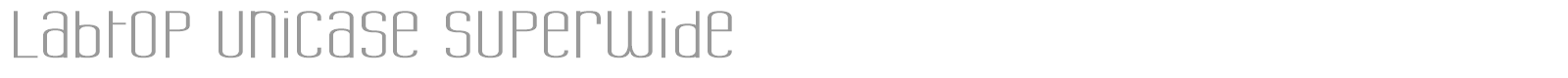 Labtop Unicase font preview