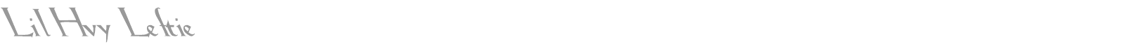 Lilith Family font preview