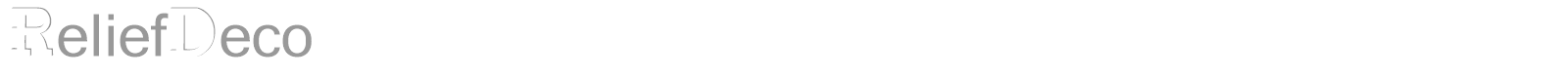 Relief Deco font preview