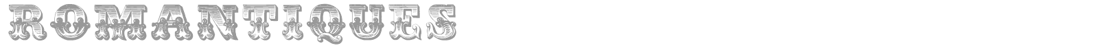 Romantiques font preview