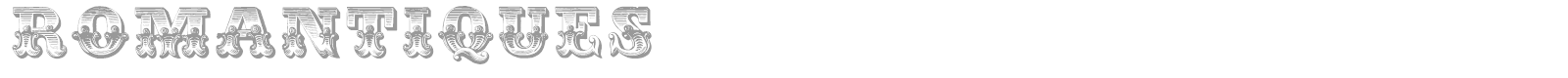 Romantiques font preview