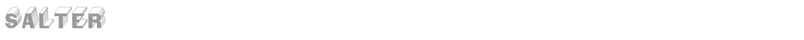 Salter font preview
