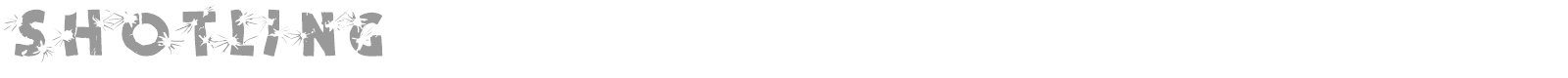 Shotling font preview
