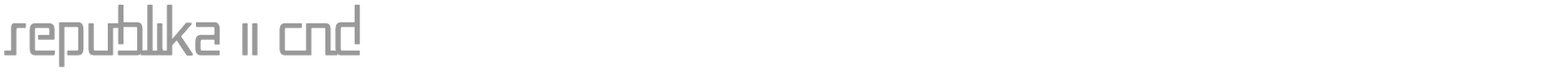 Republica Regular font preview