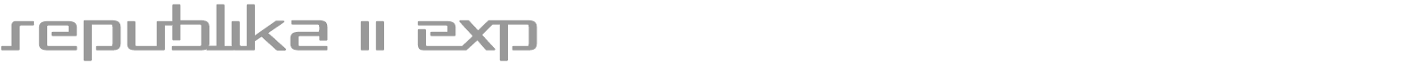 Republica Regular font preview