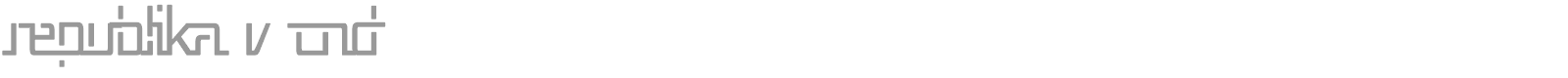 Republica Regular font preview