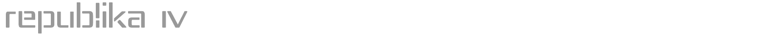 Republica Regular font preview