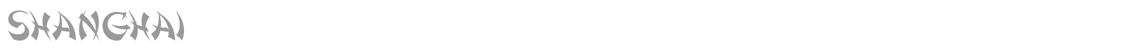 Shanghai font preview