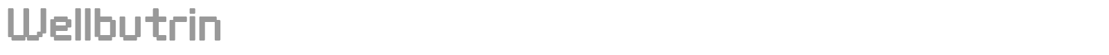 Welbutrin font preview