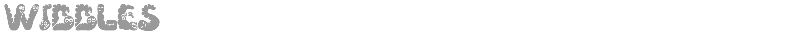 Wiggles font preview