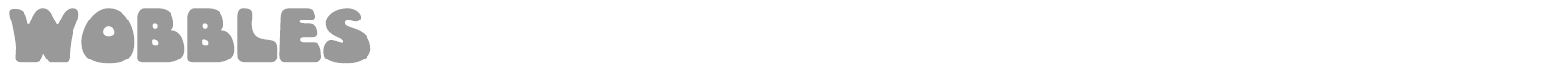 Wiggles font preview