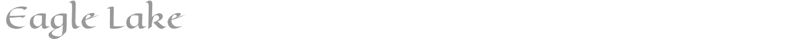 Eagle Lake font preview