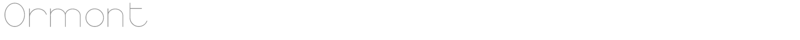 Ormont Light font preview