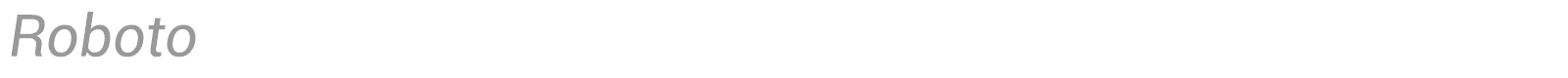 Roboto font preview