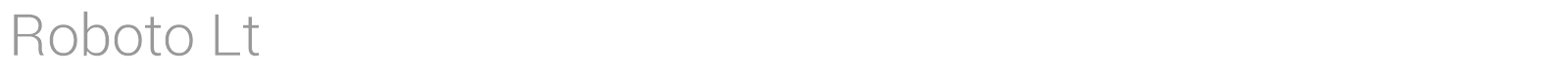 Roboto font preview
