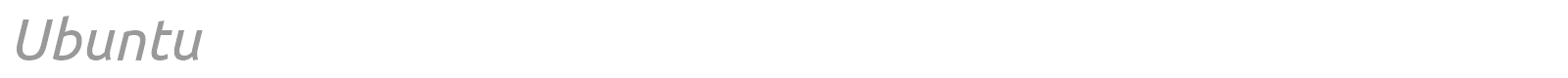 Ubuntu font preview
