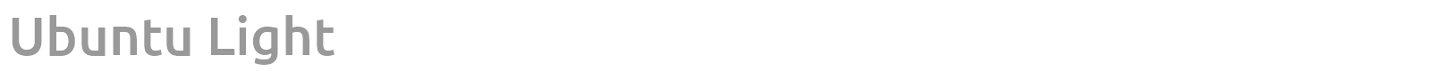 Ubuntu font preview