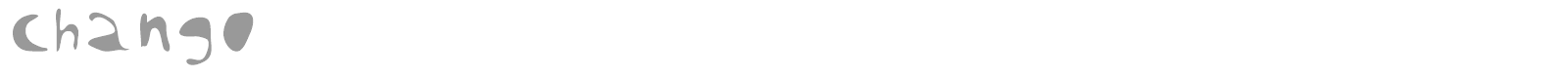 Chango font preview