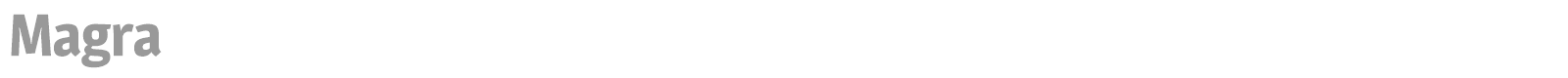 Magra font preview