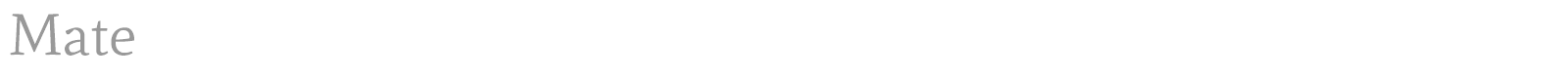 Mate font preview