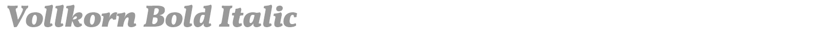 Vollkorn font preview
