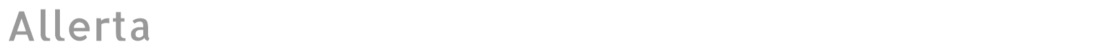 Allerta font preview