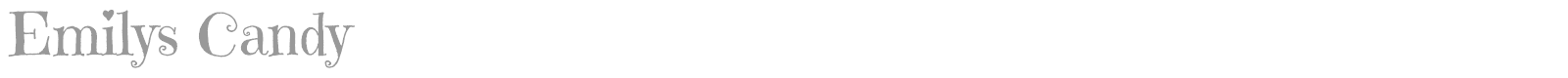 Emilys Candy font preview