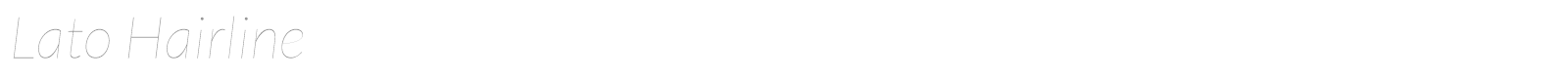 Lato font preview