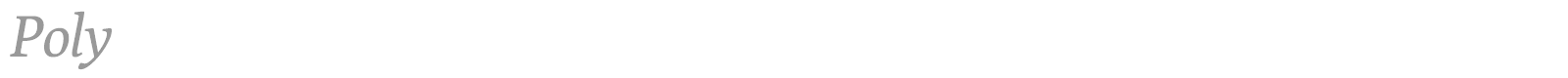 Poly font preview
