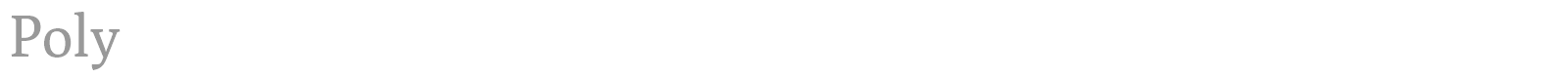 Poly font preview