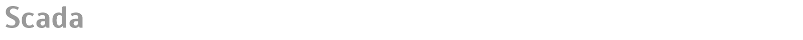 Scada font preview